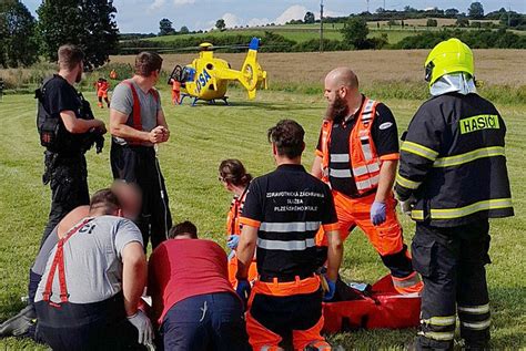 nehoda sušice dnes|U Sušice spadl paraglidista, vrtulník ho přepravil do